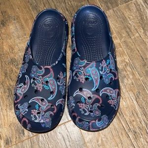 Paisley crocs